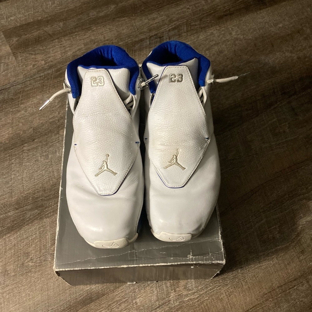 Retro Jordan 18 2003, white size 12